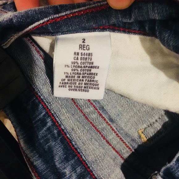 American Eagle Jeans Size 2 Regular Medium Dark - Picture 7 of 8